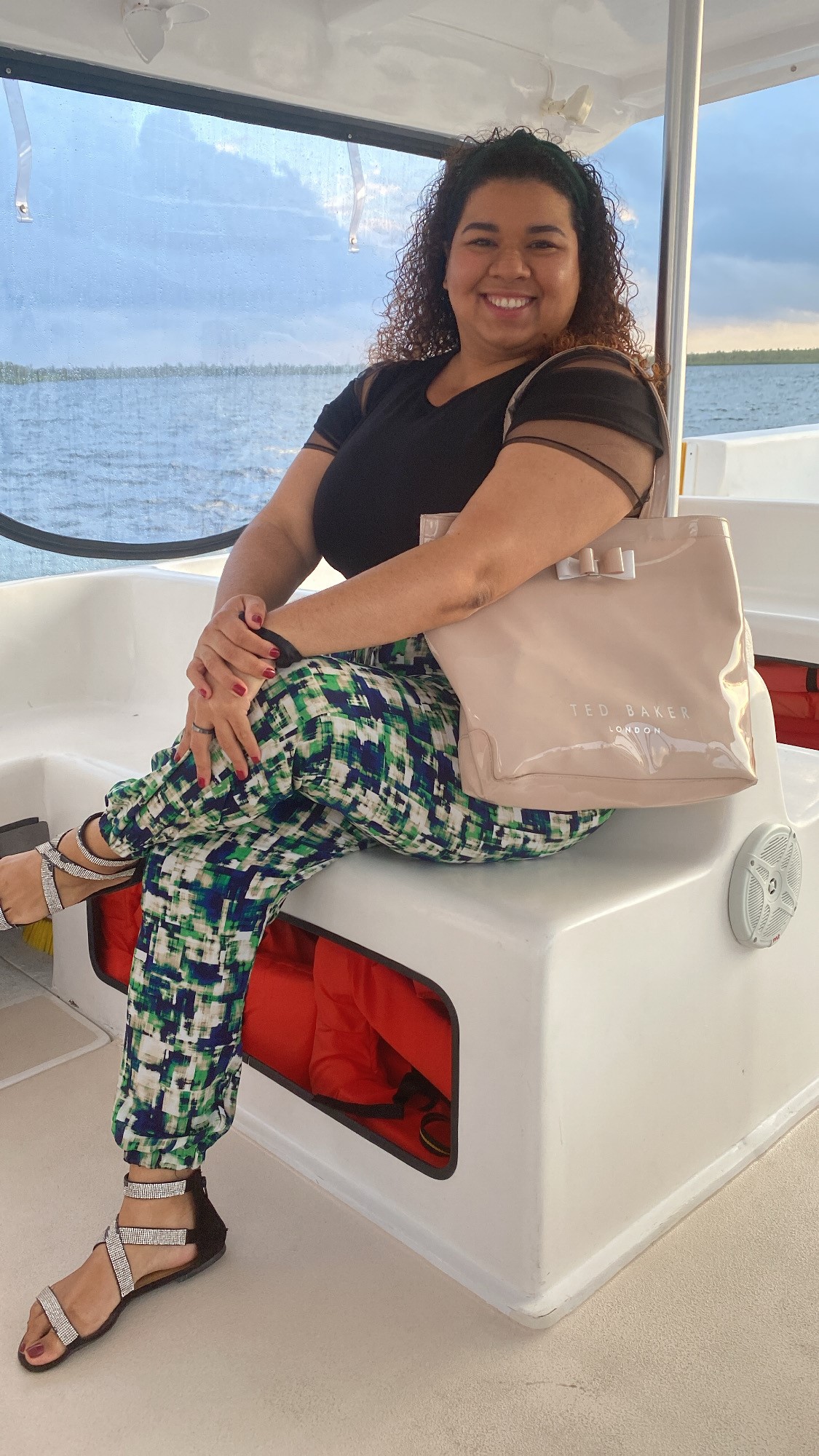 writer on the ferry