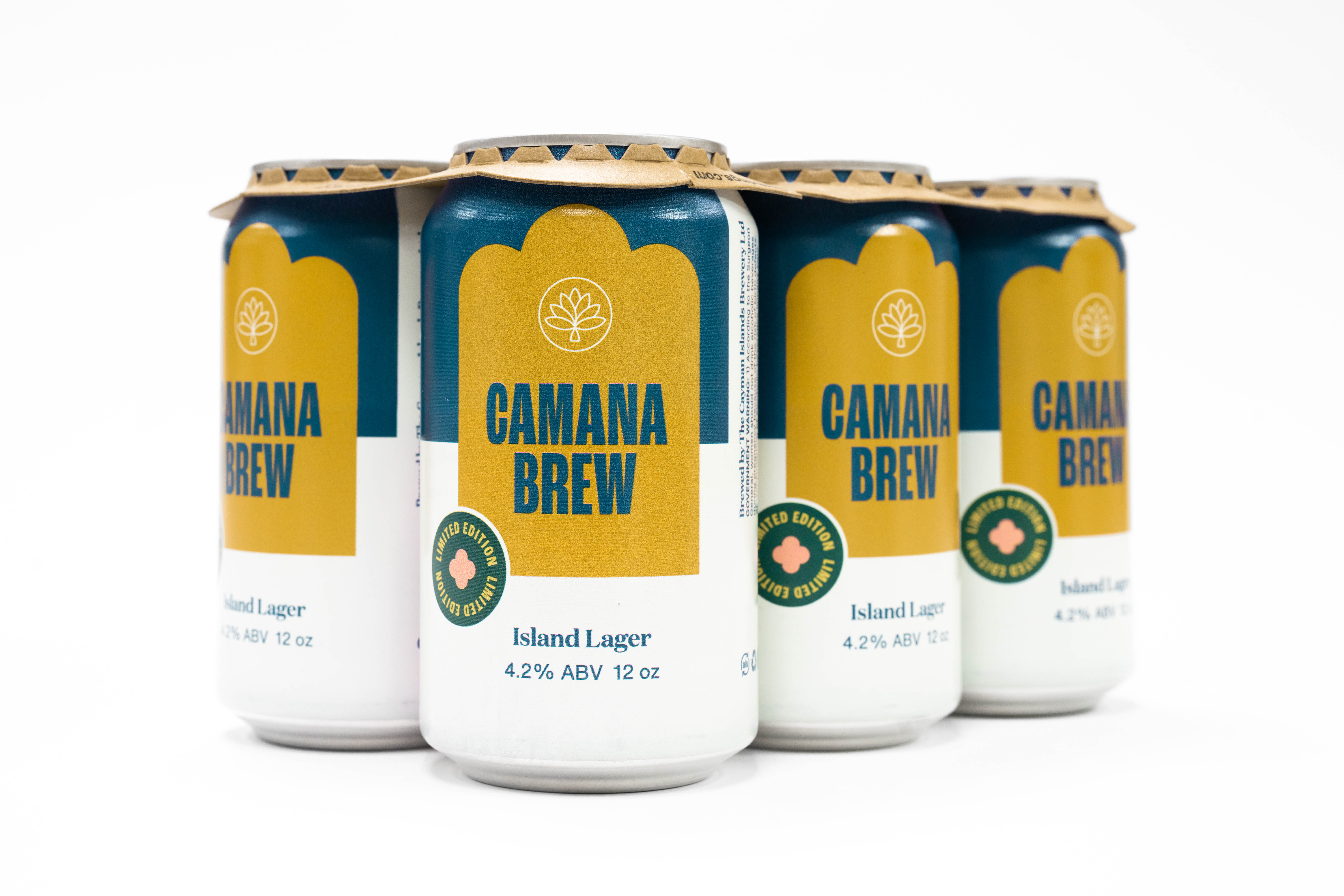 Camana Brew six pack beer
