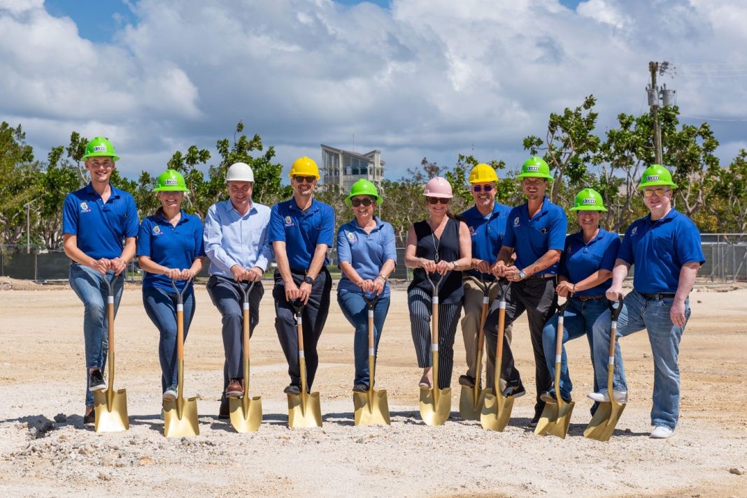 Cayman Compass: Foster’s breaks ground at Camana Bay