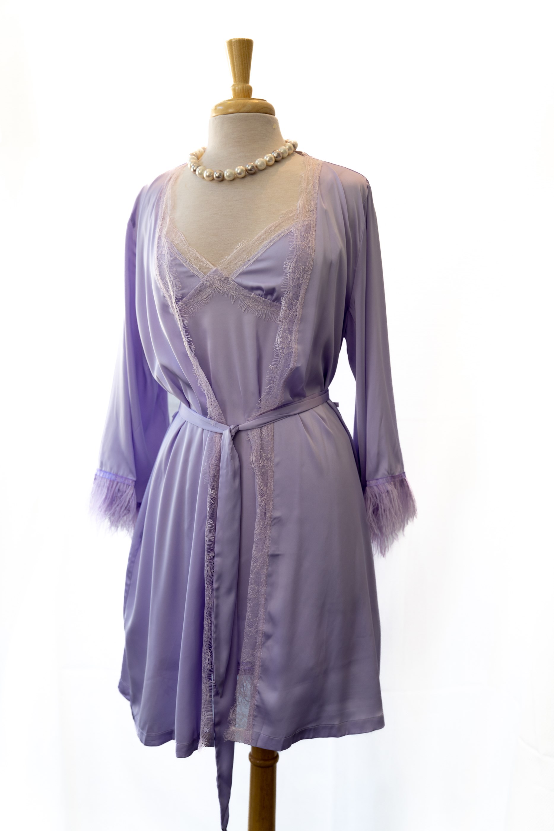lavender robe