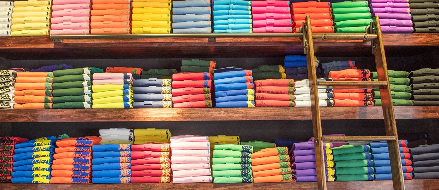 polo shirts