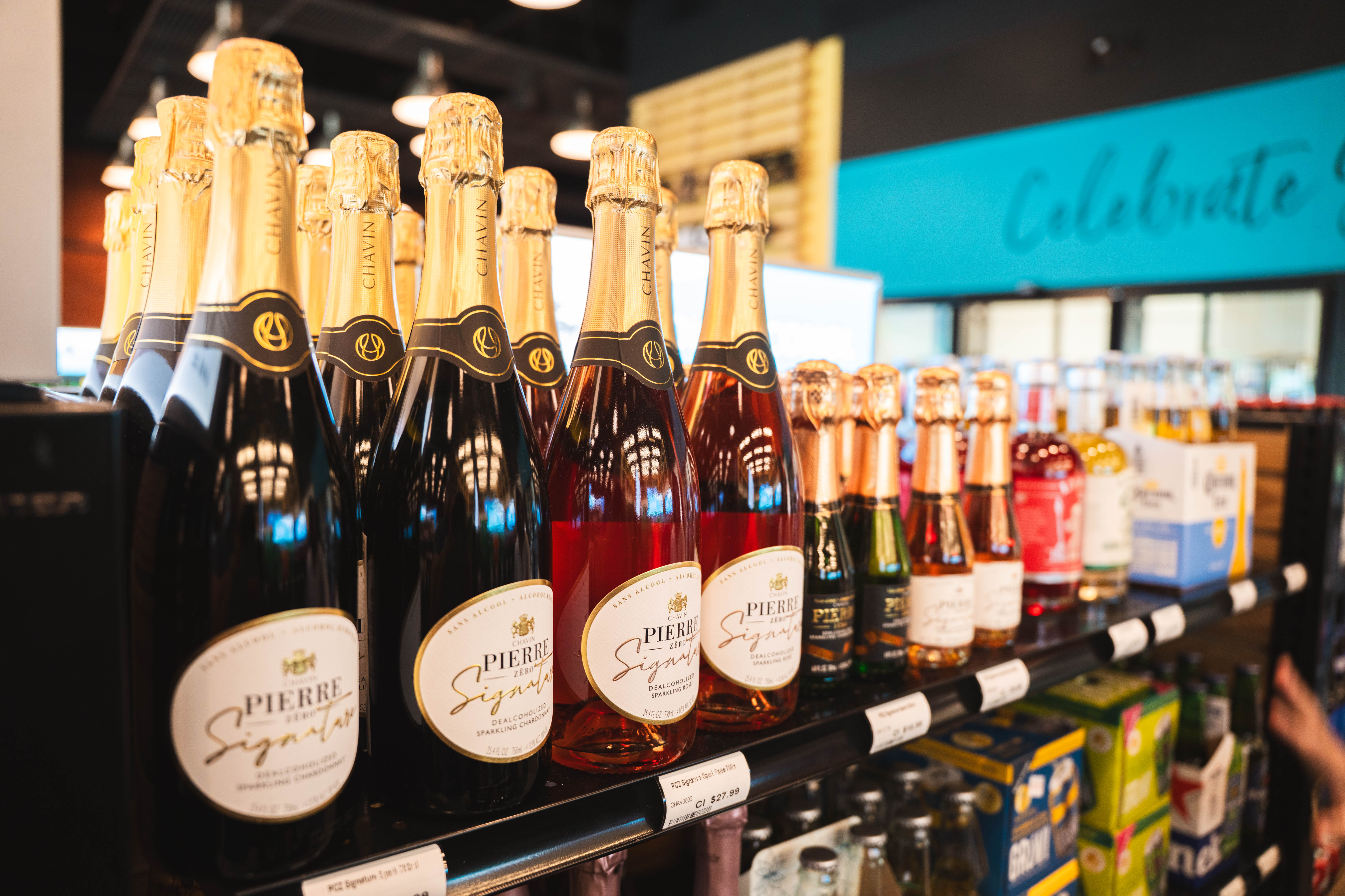 Non-alcoholic selection at balckbeards