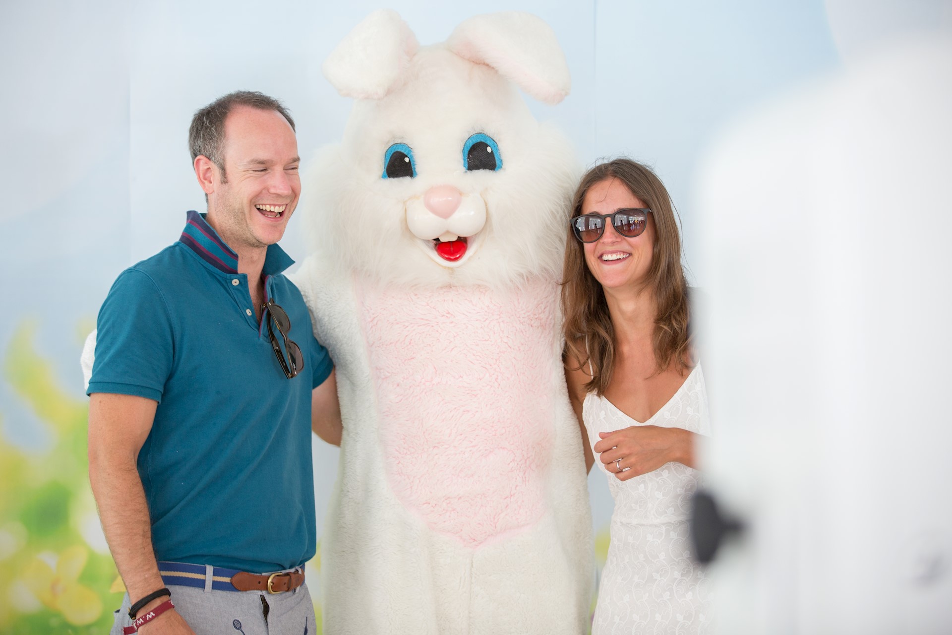 Easter bunny family photos