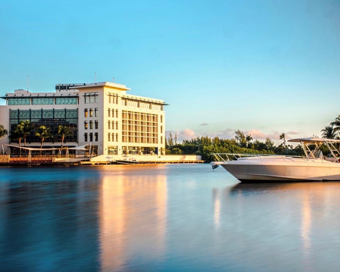 Camana Bay harbour