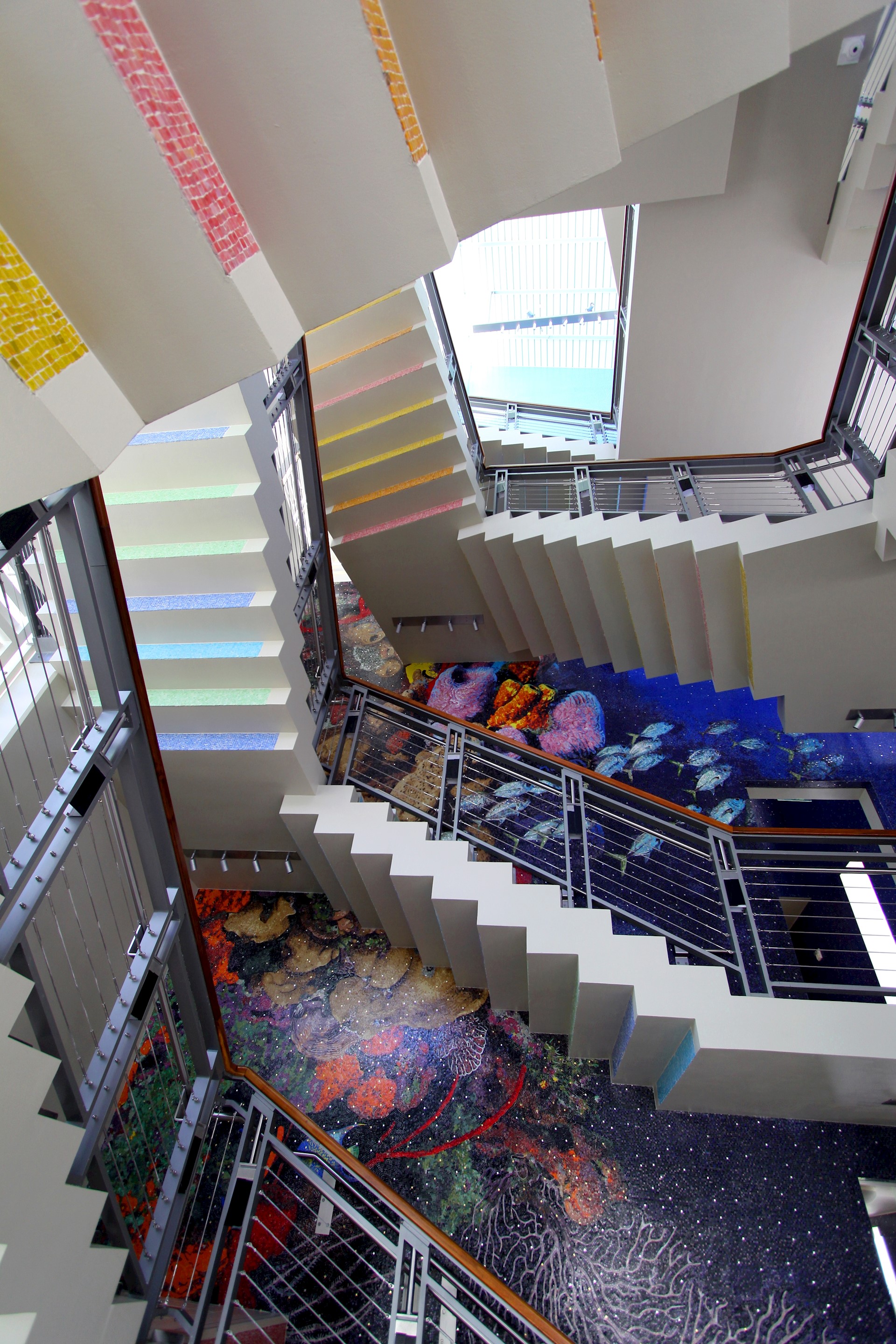 observation tower stairs