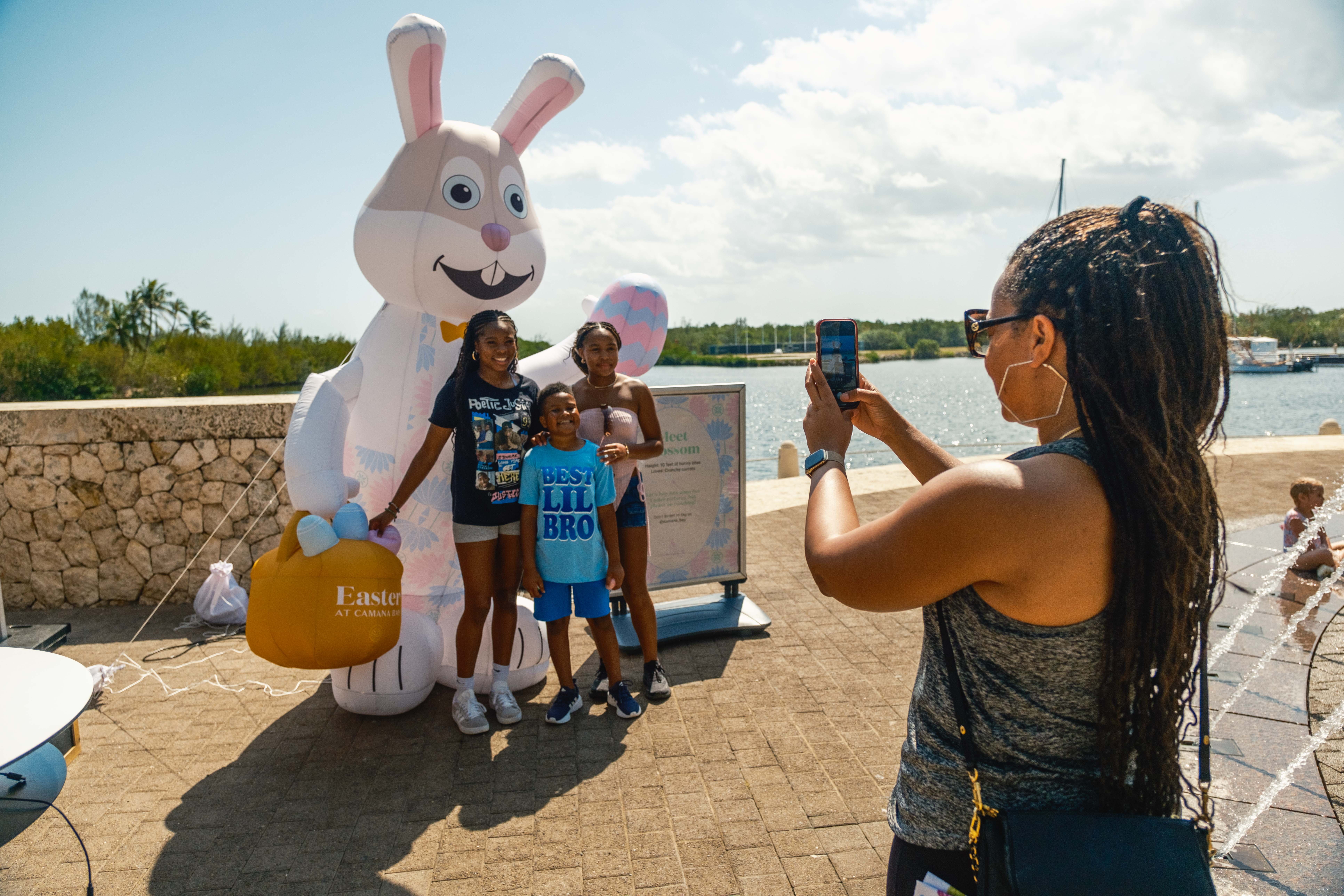Easter in full bloom at Camana Bay