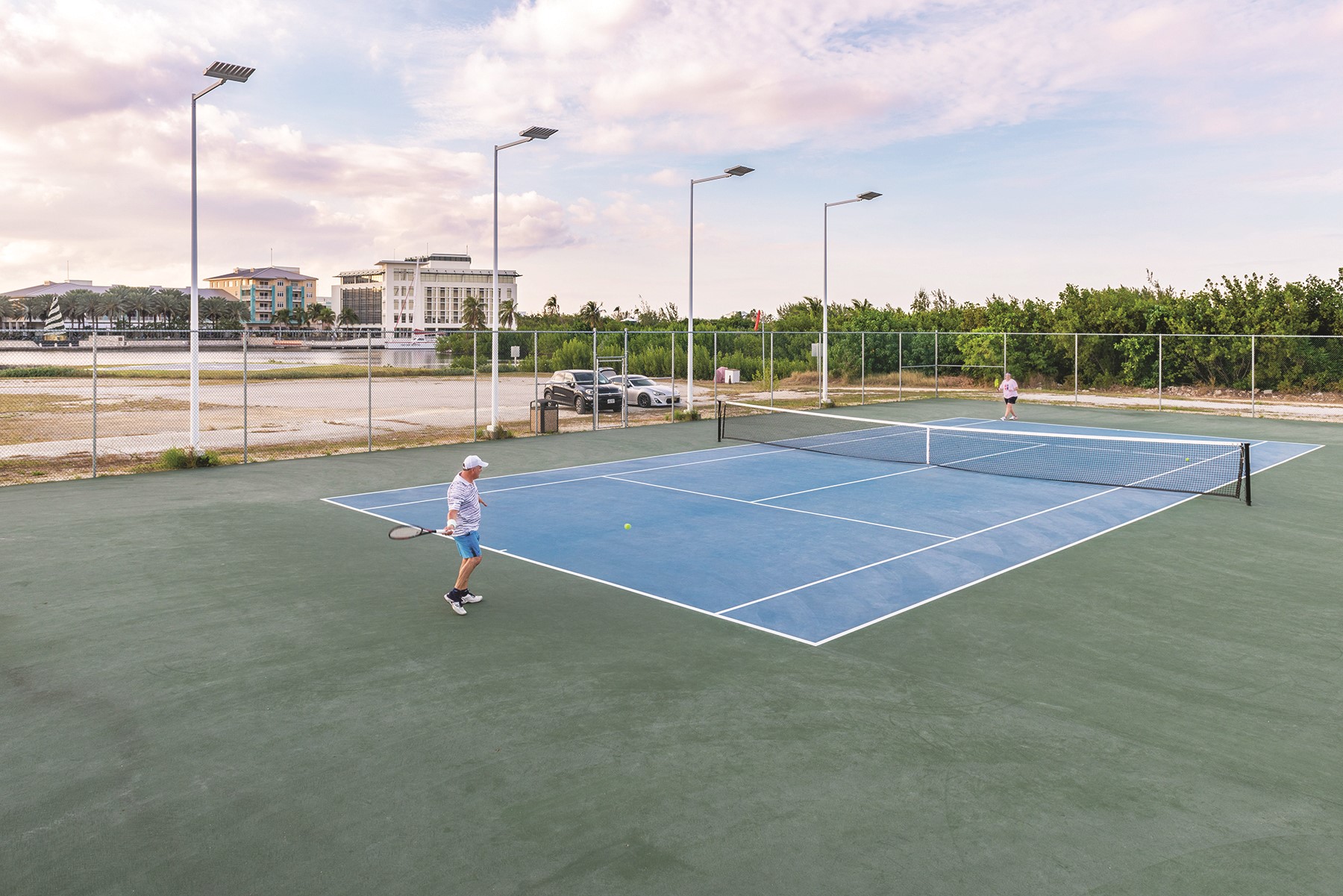 Tennis on the Festival Green