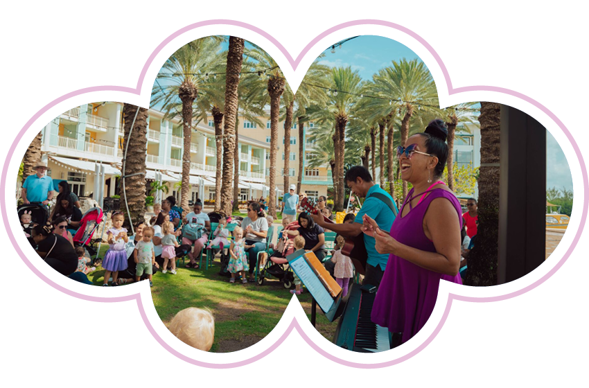 Miss izzy at Camana Bay