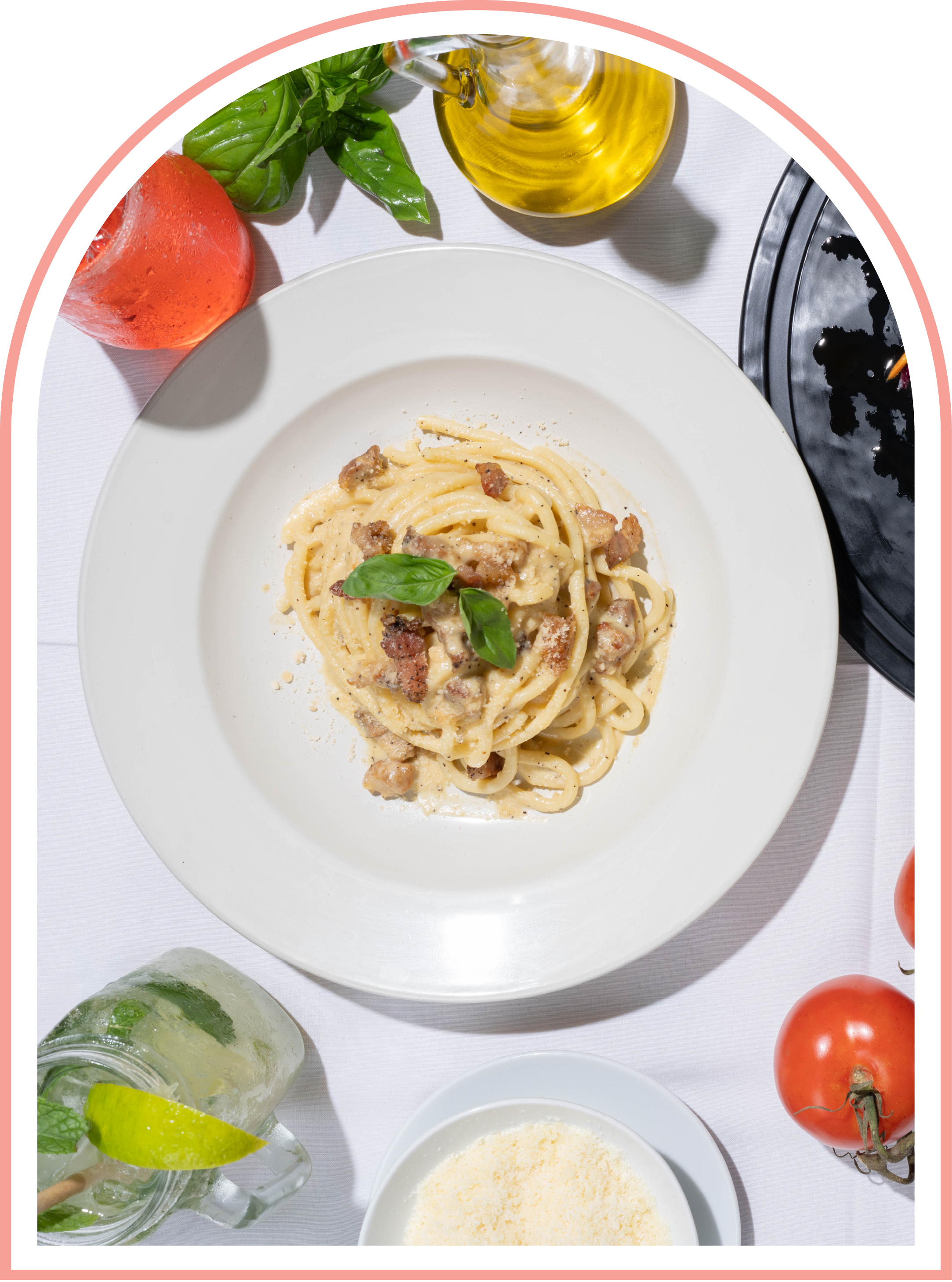 Plate of pasta