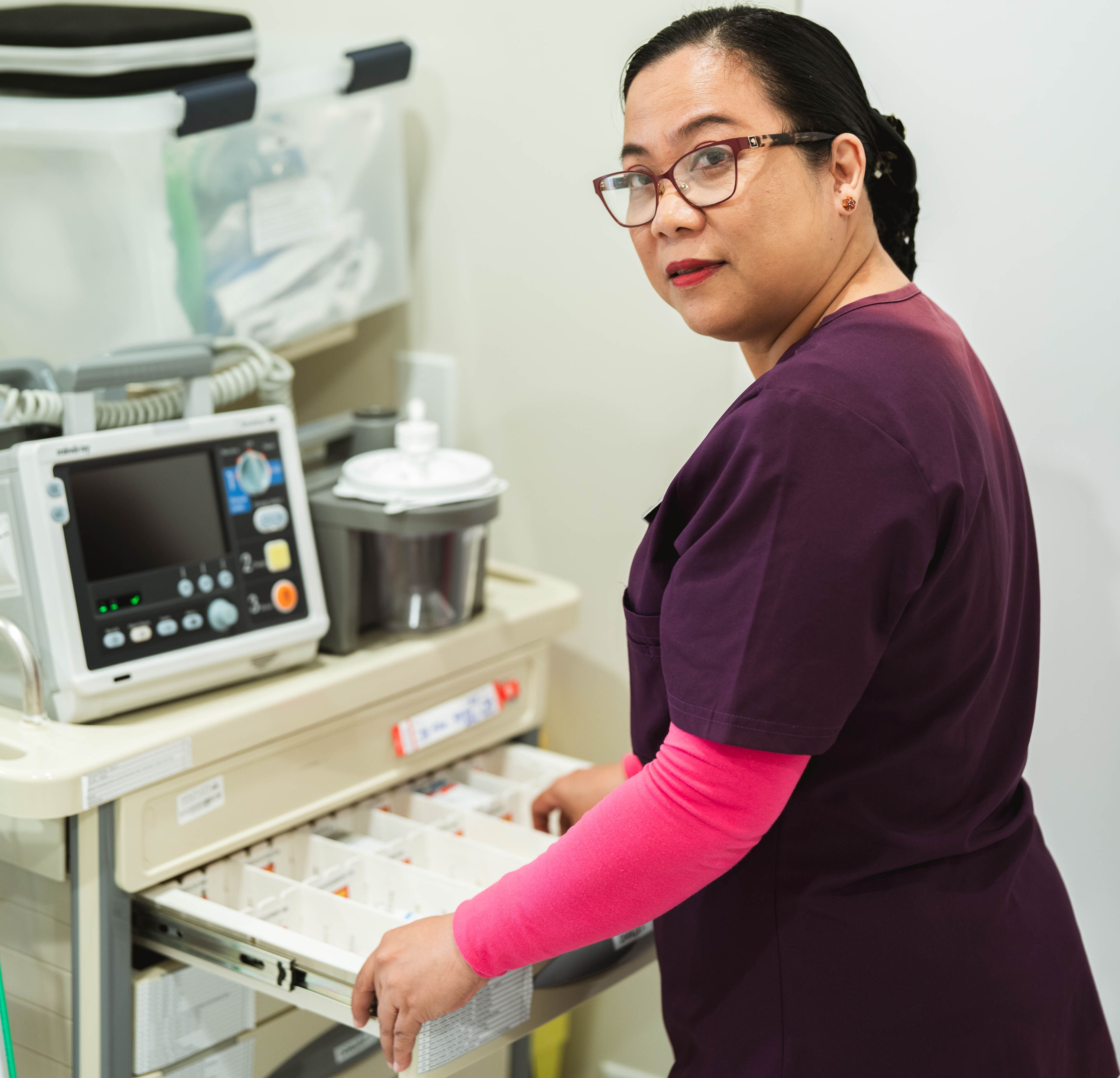 Nurse at work