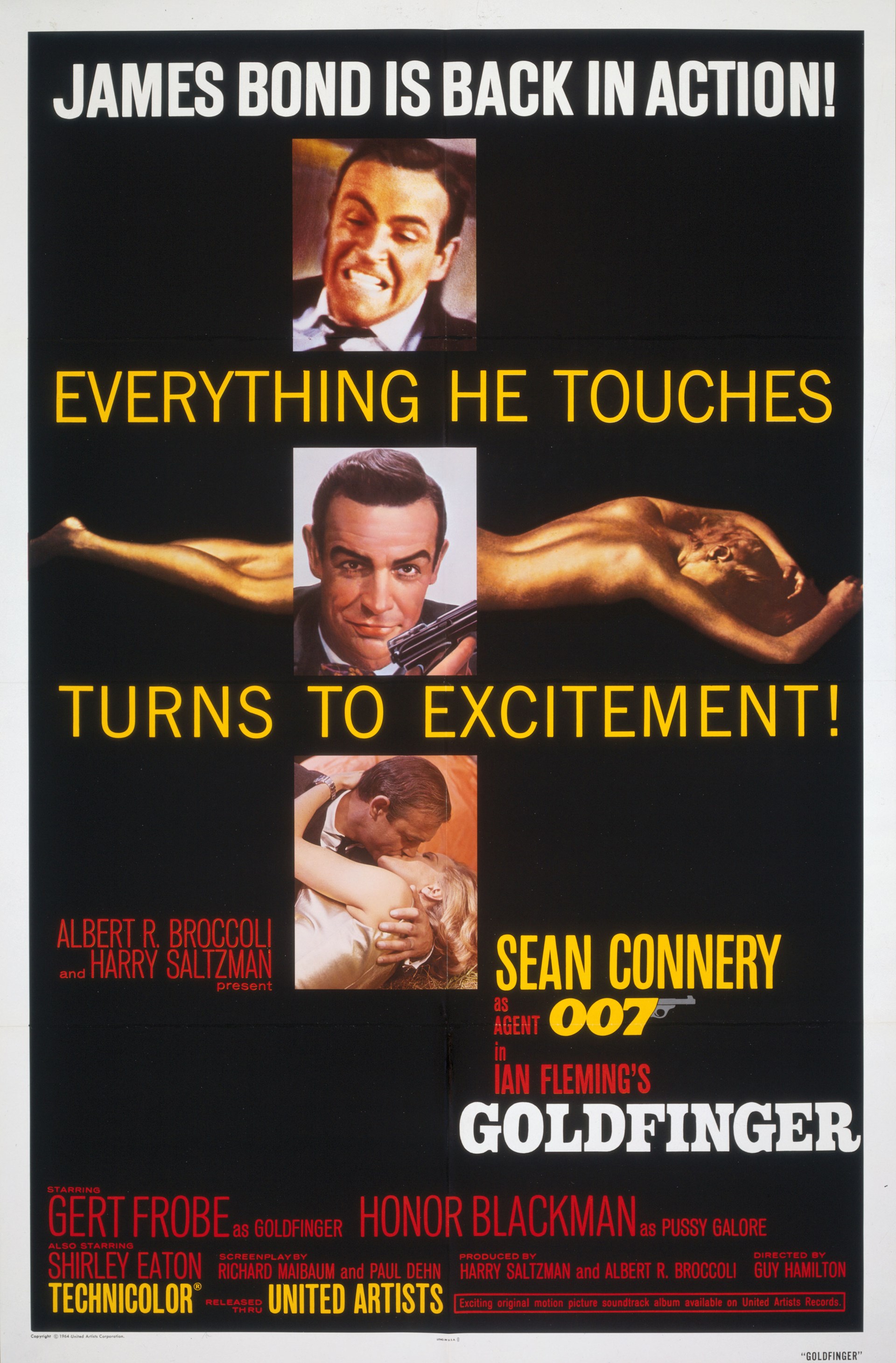 Bond movie poster